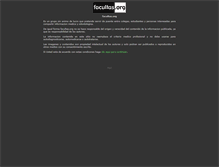 Tablet Screenshot of facultas.org