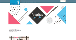Desktop Screenshot of club.facultas.at